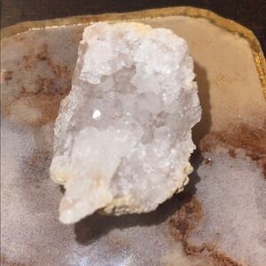White Crystal Geode